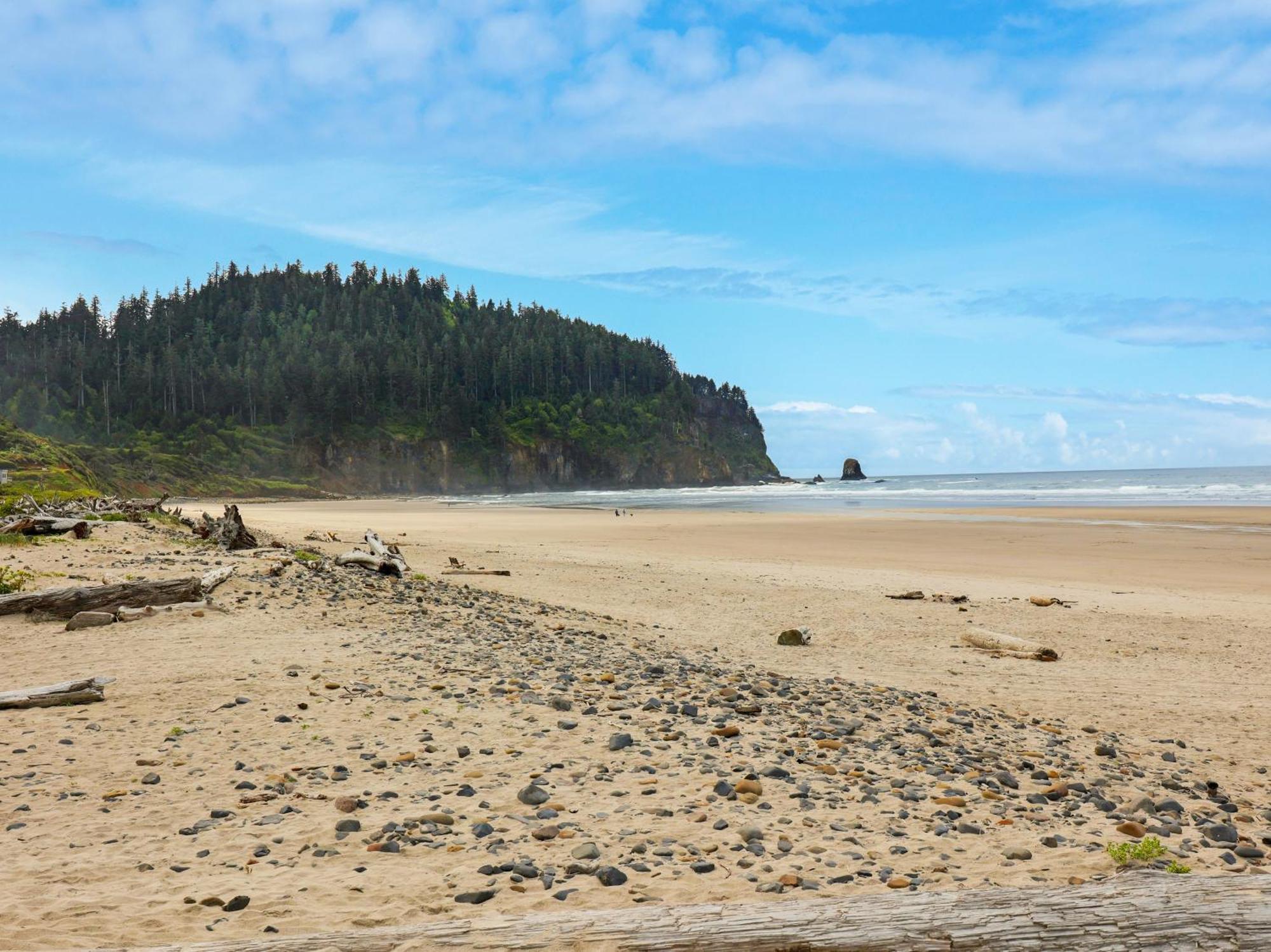 Woods Waves: Luxury Coast Cabin King Beds Pets Tillamook Exteriör bild