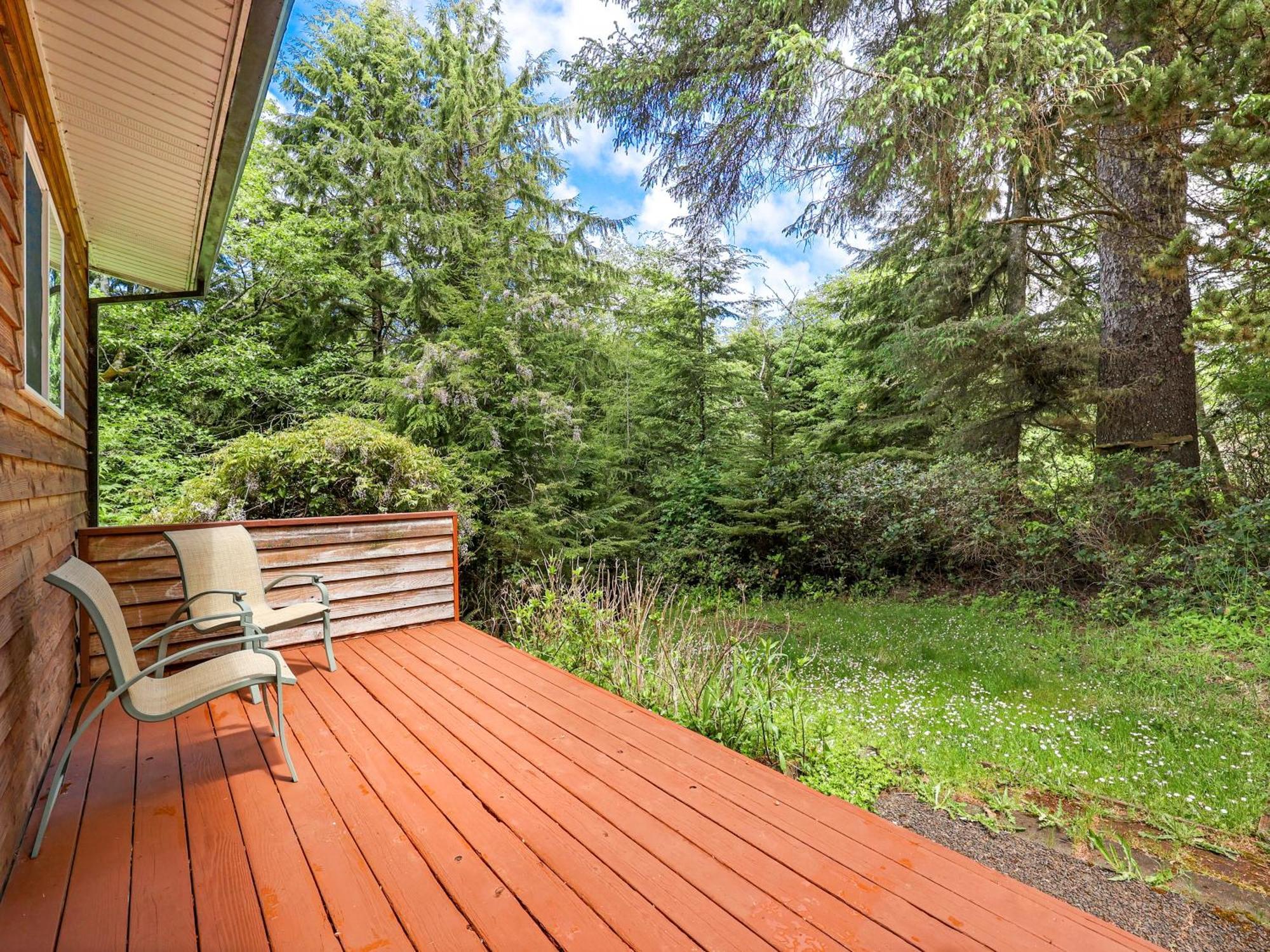 Woods Waves: Luxury Coast Cabin King Beds Pets Tillamook Exteriör bild